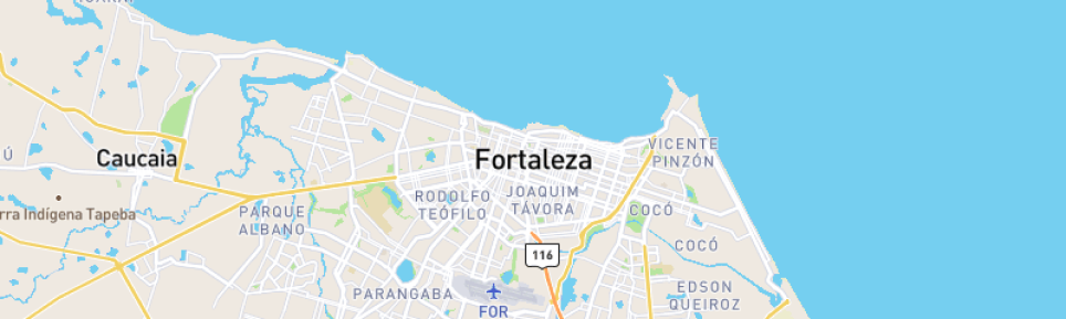 Map of  Refinaria Lubrificantes e Derivados do Nordeste (Lubnor)