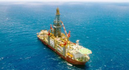 Petrobras drillship in Brazil’s Equatorial Margin.