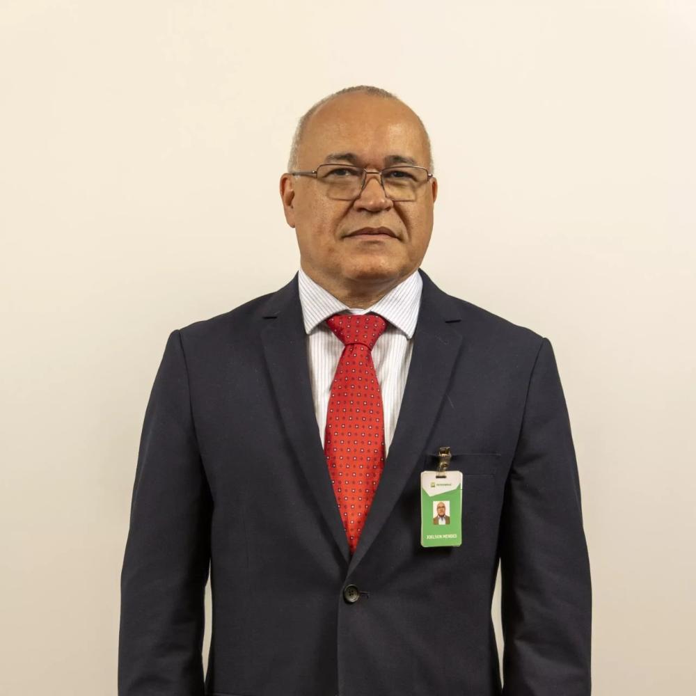 Foto do rosto de Joelson Falcão Mendes, Diretor Executivo de Exploração e Produção da Petrobras.