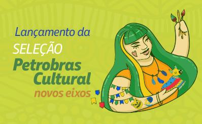 ilustração mulher de cabelo verde com tatuagens de símbolos da cultura brasileira