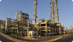 Photo of the Paulínia Refinery (Replan), owned by Petrobras.