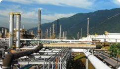 Photo of the Presidente Bernardes Refinery (RPBC), owned by Petrobras.