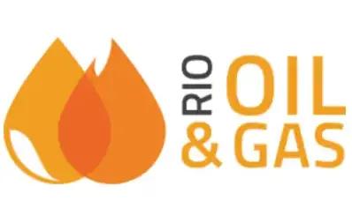 Rio Oil and Gas logo, event sponsored by Petrobras.