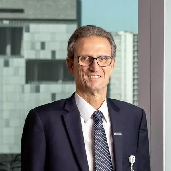 Foto do rosto de Mauricio Tolmasquim, Diretor Executivo de Transição Energética e Sustentabilidade da Petrobras.
