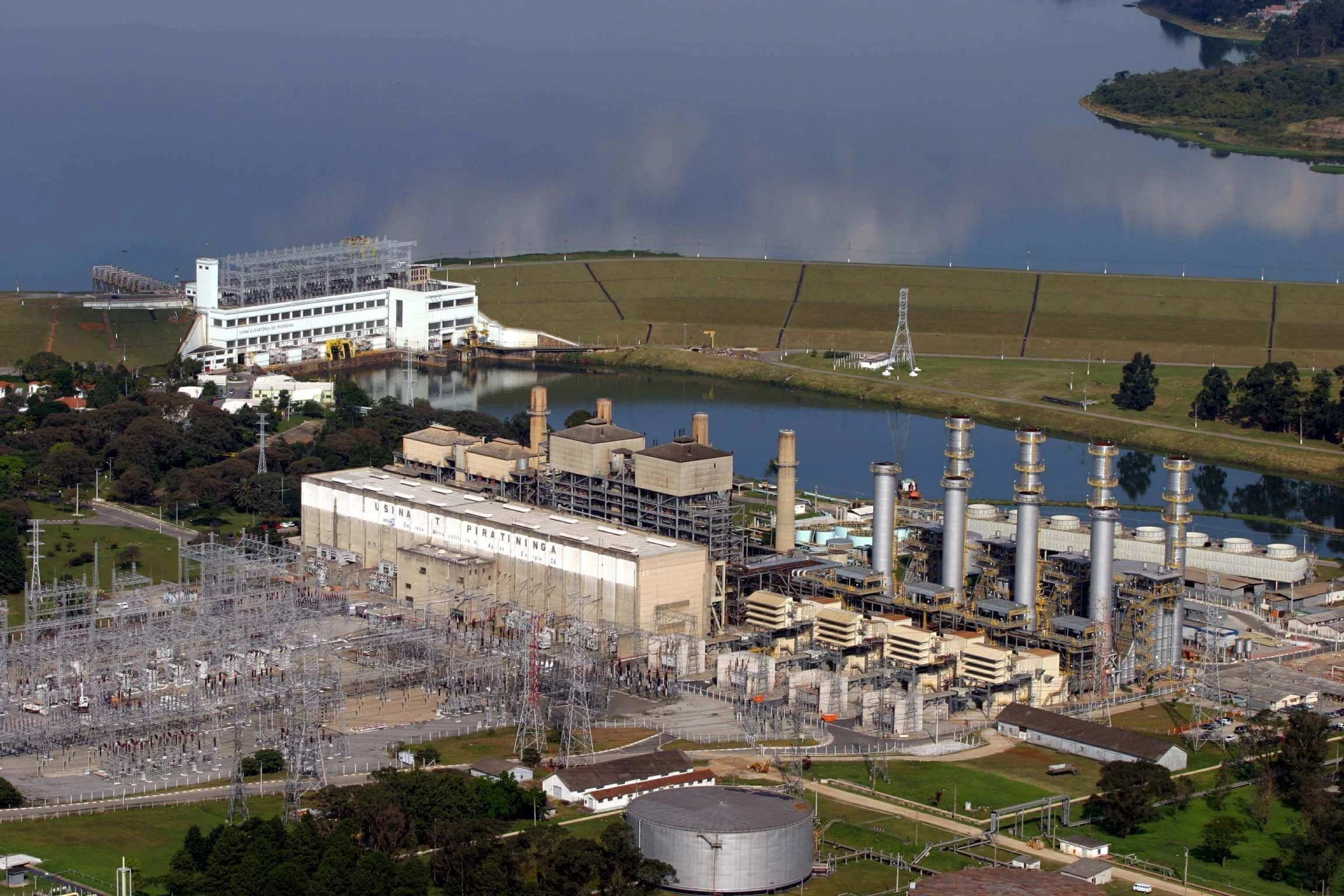 Foto da Usina Nova Piratininga da Petrobras