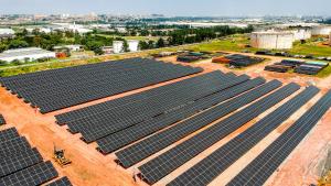 Usina solar fotovoltaica, inaugurada pela Transpetro no Terminal de Guarulhos, em São Paulo